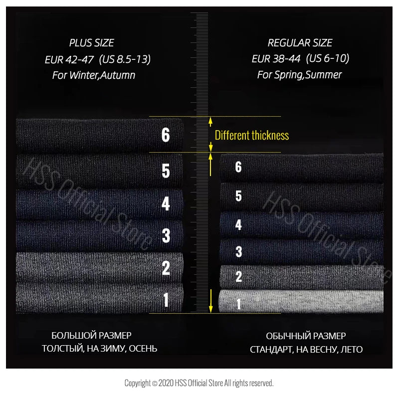 Men's Cotton Socks (6.5-14)