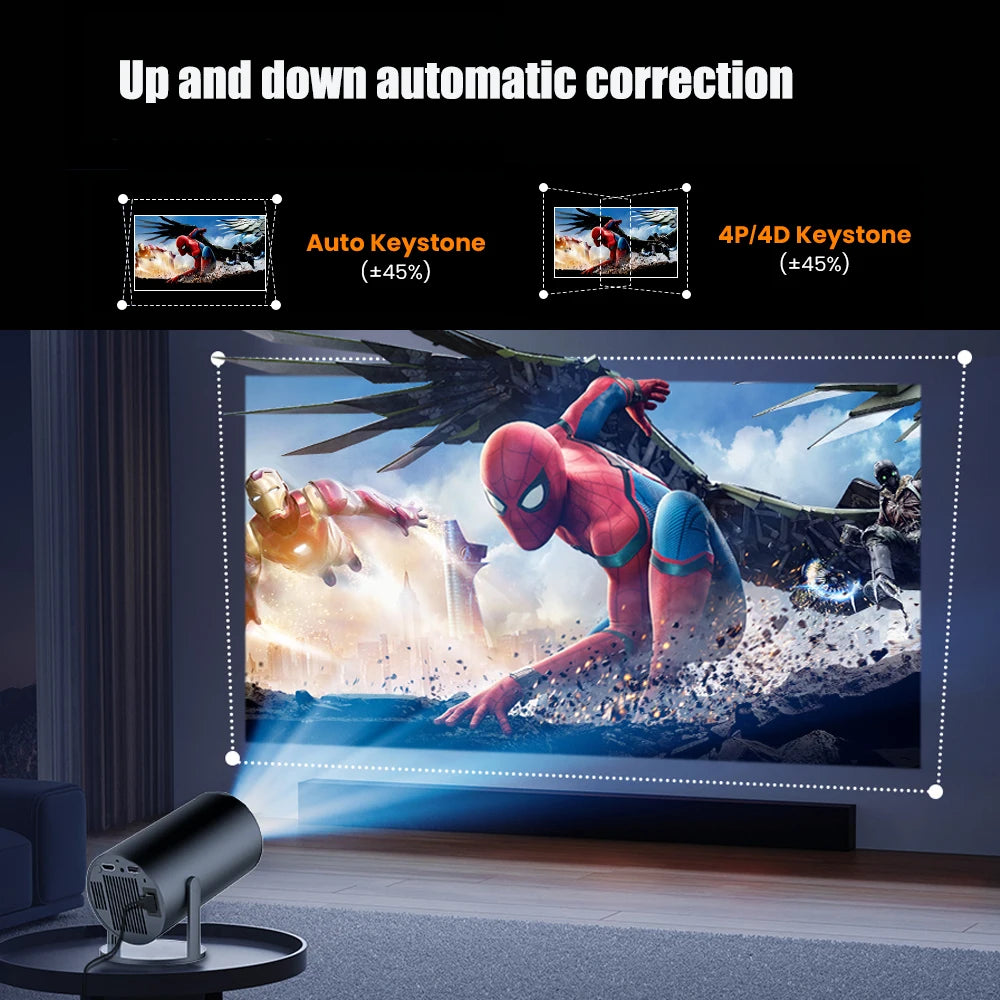 Portable Outdoor home HD LED Projetor