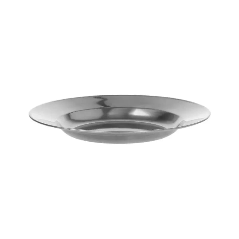 Stainless Steel Round Dinner Plate 16-24cm