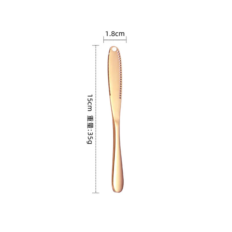 1pc Stainless Steel Butter Knife
