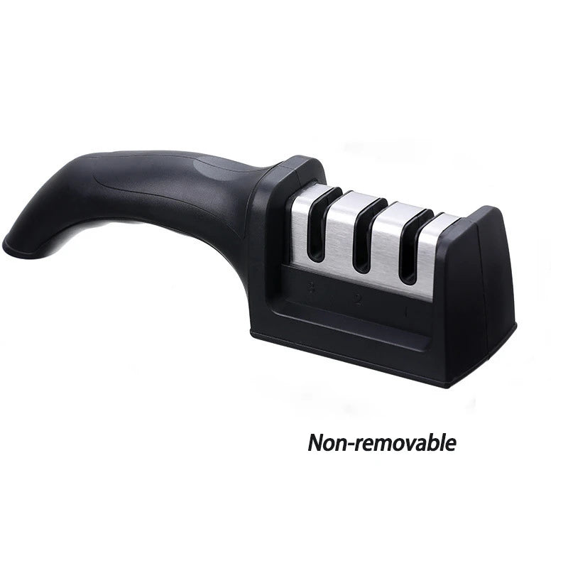 Level 3 Quick Sharpening Tool Knife Sharpener With Anti-slip Base