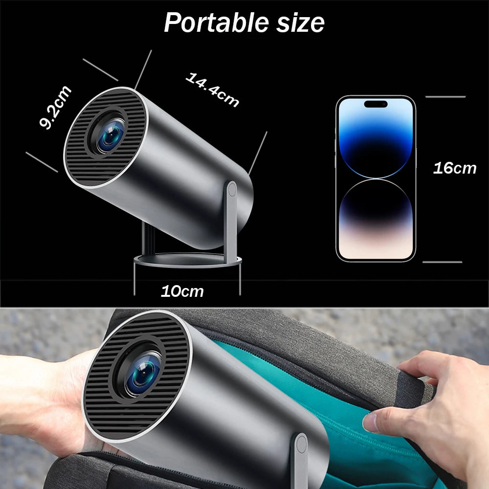 Portable Outdoor home HD LED Projetor