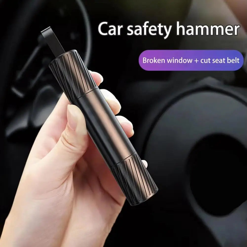 Underwater Escape Car Safety Hammer Tungsten Steel Emergency Car Window Glass Breaker Portable In-Car Escape Hammer