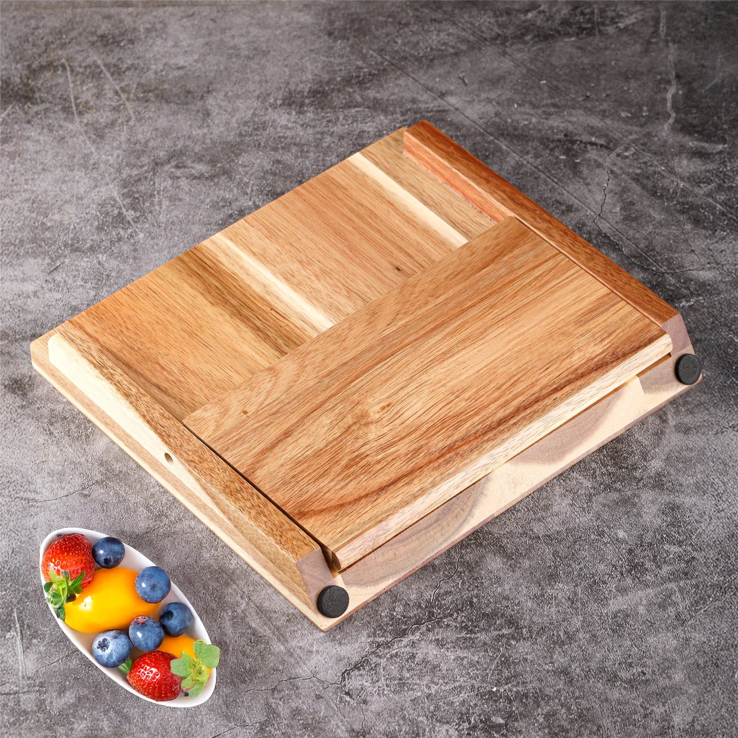 Wooden magnetic Knife Holder