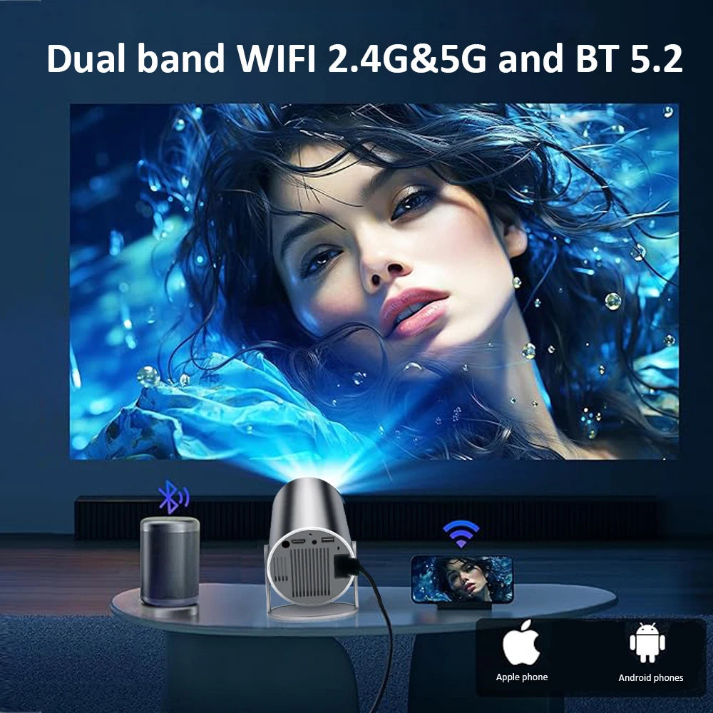 Portable Outdoor home HD LED Projetor