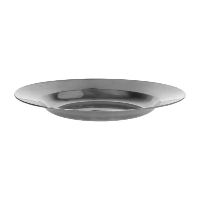 Stainless Steel Round Dinner Plate 16-24cm