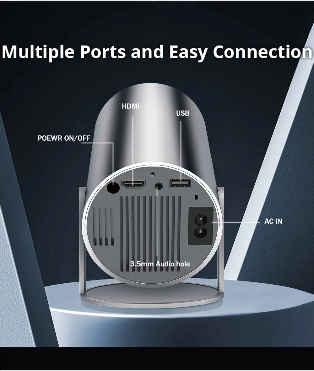 Portable Outdoor home HD LED Projetor