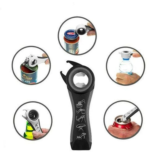 5 In 1 Multifunction All In One Bottle Opener